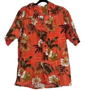 Hawaiian Shirt By Palmtree Size L